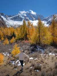 在川西，拍到了我的人生照片～