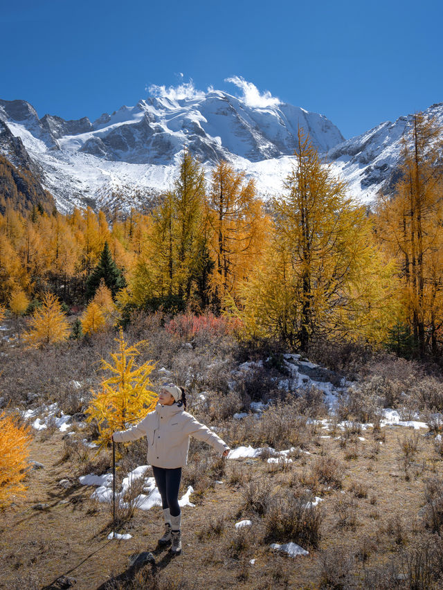 在川西，拍到了我的人生照片～