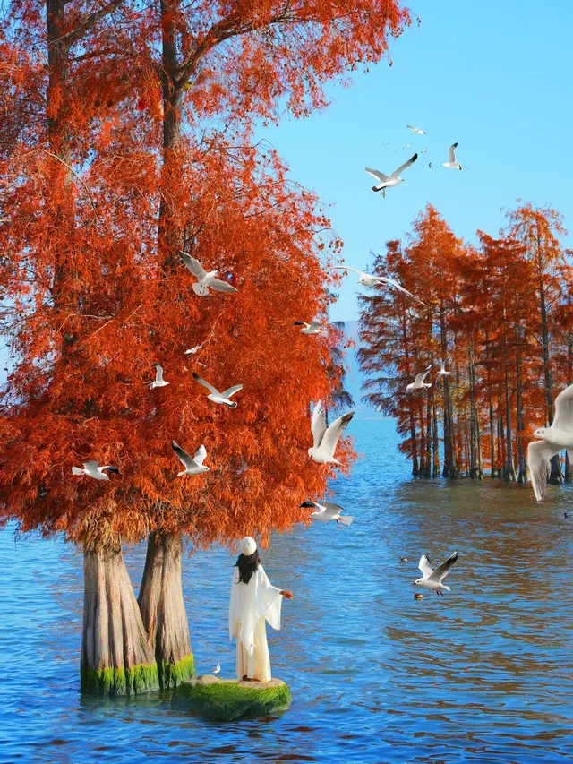 18圖告訴你,現在的大理水杉季究竟有多美…… 18圖告訴你,現在的大理水杉季究竟有多美……