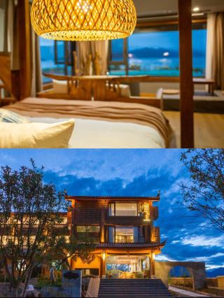 Lugu Lake Wild Luxury Inn, stunningly beautiful!