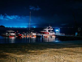 순주도 절경의 별밤