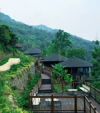 Stay in a fairy tale treehouse and instantly feel relaxed on vacation!