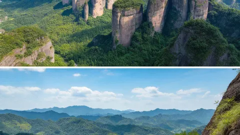 新昌十九峰｜秋の行楽、丹霞山の麓に泊まる — traveler post in 紹興