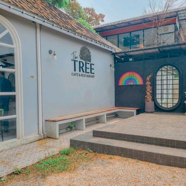 The TREE Cafe&Restaurant 🌳🌴 คาเฟ่ต้นไม้ใหญ่ ริมแม่น้ำโขง