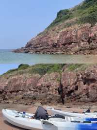 💗天然粉紅小島「赤洲」｜🌊海上岩石樂園
