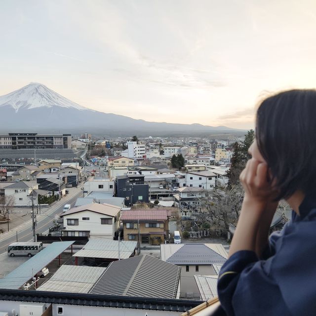 絕美富士山溫泉旅館#湖南莊#