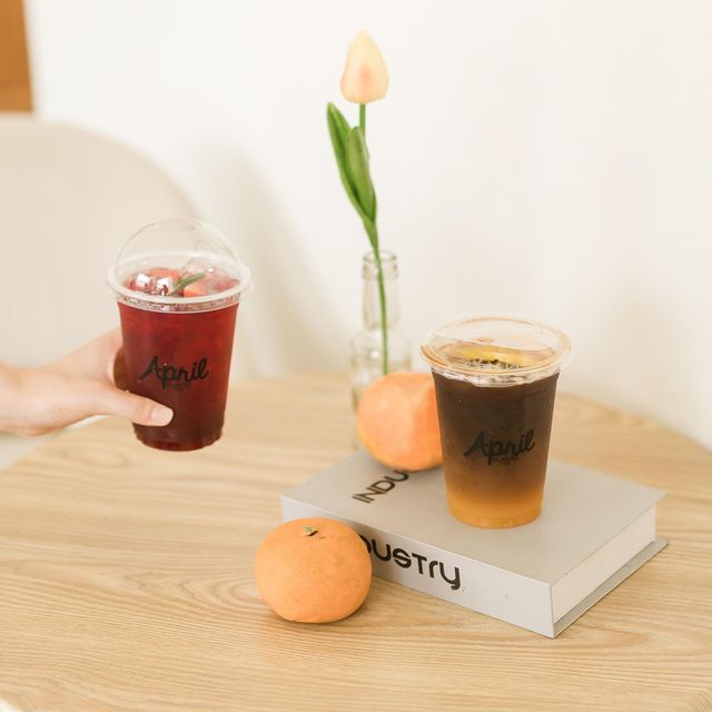 April Flavors cafe  คาเฟ่สไตล์เกาหลี🇰🇷 มินิมอล