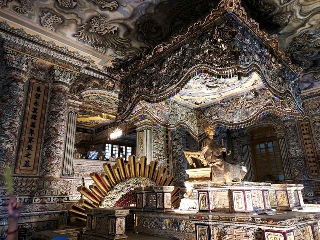 Emperor Khai Dinh's tomb, former Imperial City of Hue