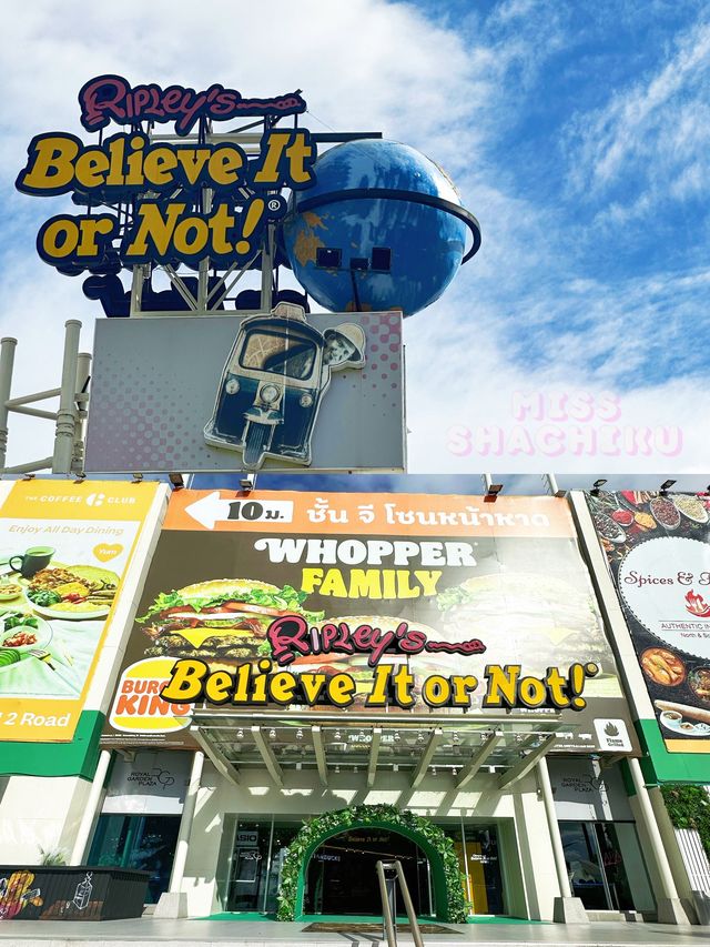 ⭐️芭堤雅沙灘隔離有個小商場🙊頂層有大型…❓