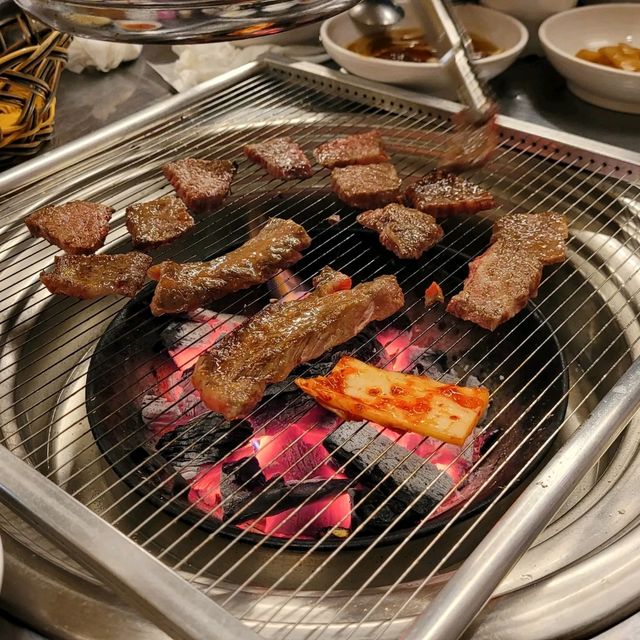 馬場洞炭火1++韓牛，超抵食