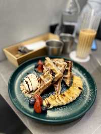 Cafe 抵食下午茶餐：有窩夫、心太軟