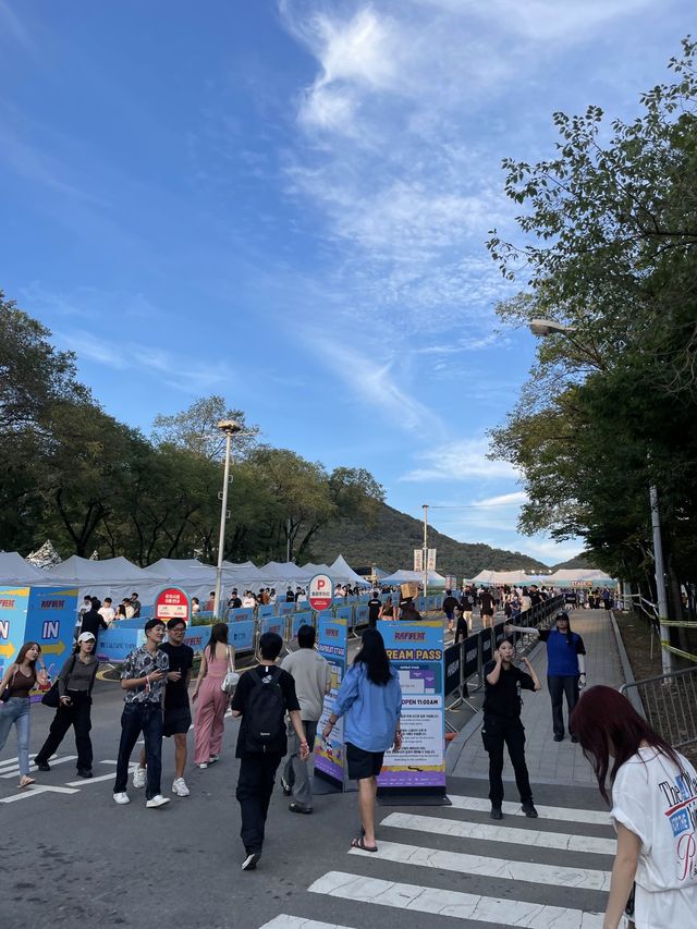 랩비트 축제가 펼쳐지는 서울랜드