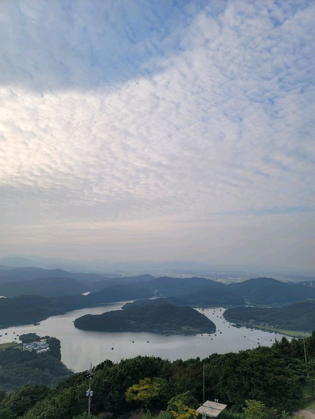 뷰도 대박! 데크길도 멋진 한반도지형전망공원🇰🇷