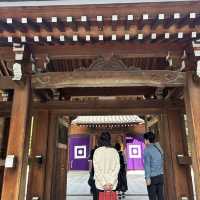 【福岡旅】博多繁華街のパワースポット　警固神社