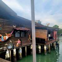 The Chew Jetty, Floating Water Village of Penang