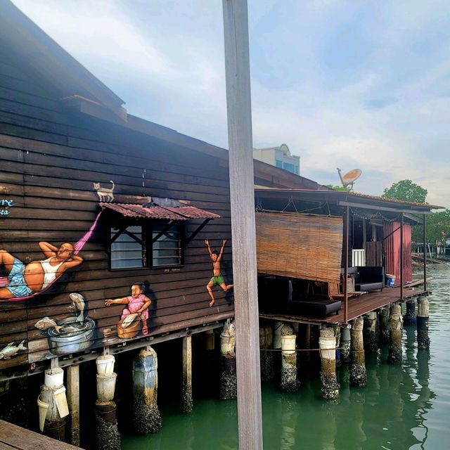 The Chew Jetty, Floating Water Village of Penang