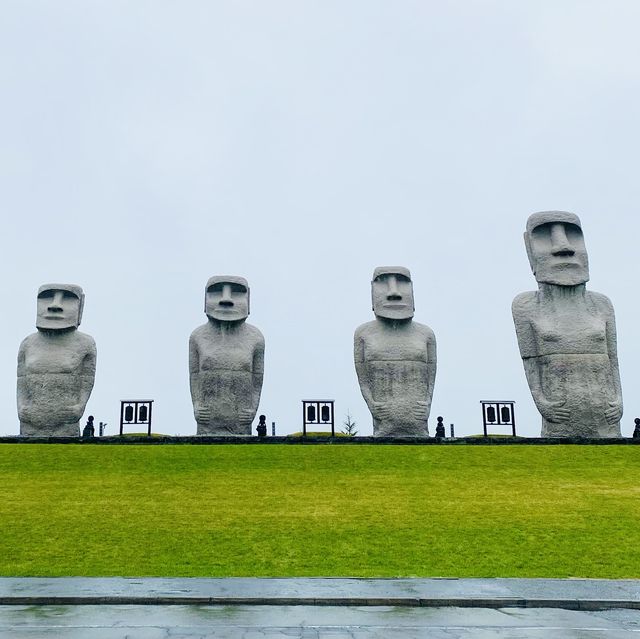 Easter Island Heads in Japan 🇯🇵