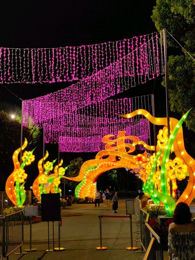 140 Metre Dragon Lantern in Singapore