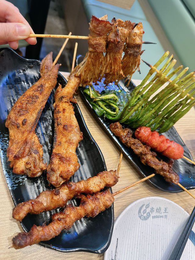 銅鑼灣惹味即叫即燒串燒店｜串燒王