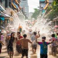 Best time in Songkran 2024 Thailand