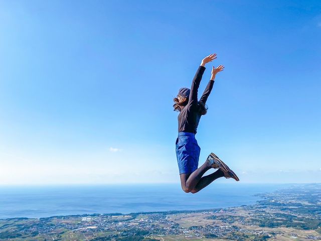 【鹿児島】空を飛んでいるように見える絶景「天」望台