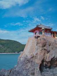 【広島】断崖絶壁に建つ朱色のお堂⛩️