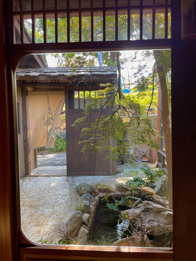 한국과 일본의 분위기를 느낄 수 있는 녹차 전문 티카페 심미안💚