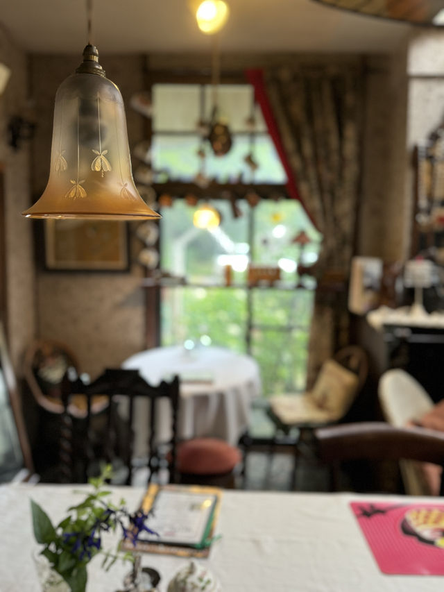 【福岡カフェ】ひっそりとやられてる隠れ家アンティークカフェ🇬🇧