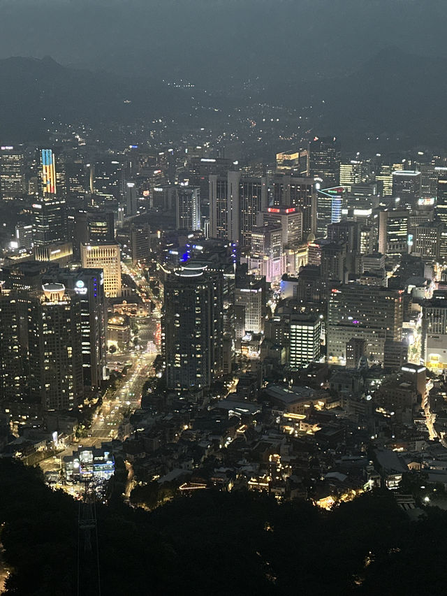 【首爾必去：欣賞美麗日落和夜景！首爾塔】