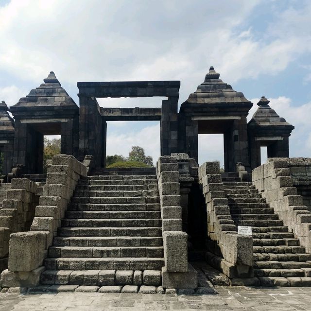 Ancient mountain carved palace 