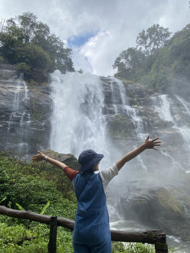 น้ำตกวชิรธาร | เชียงใหม่ 🌳🪨🌧️🌿