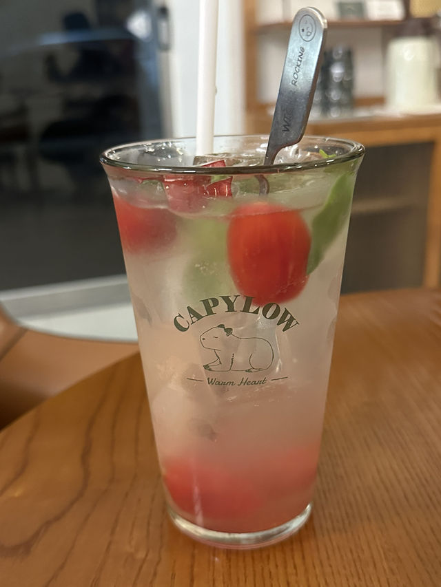 꾸덕꾸덕 크렘당쥬가 맛있는 카페 카피로우 밤리단길 🍓