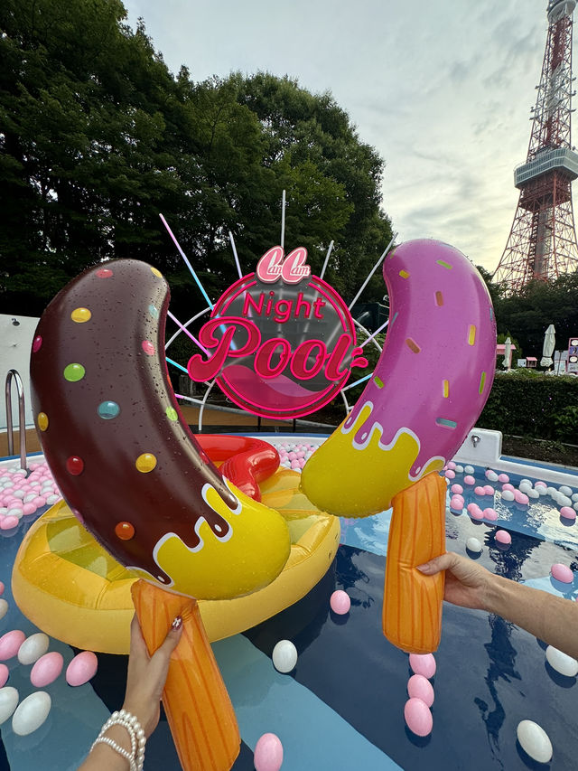 東京プリンスホテル🗼×CanCamコラボ🦄プール