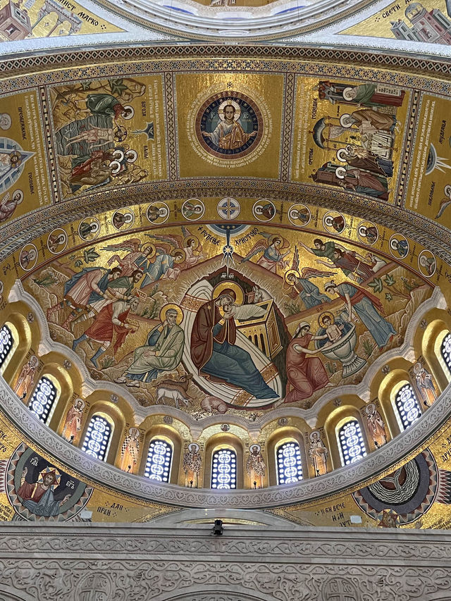最金碧輝煌的東正教主教堂：塞爾維亞聖薩瓦教堂🇷🇸⛪️🔔😍