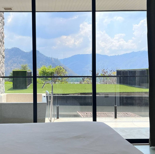 แช่น้ำชมทิวเขา 🛁 