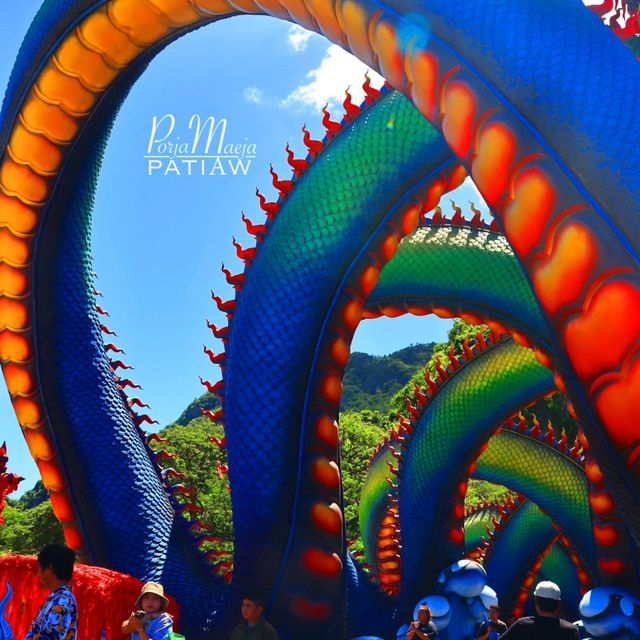 เที่ยวสายมู พญานาคองค์ใหญ่ที่สุด วัดถ้ำแจง 