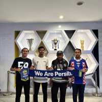 Local football merchandise store in Bandung!