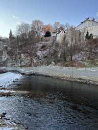 潔白的庫倫洛夫Český Krumlov