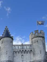 比利時🇧🇪 安特衛普｜斯滕城堡 🏰現實版的公主的城堡？