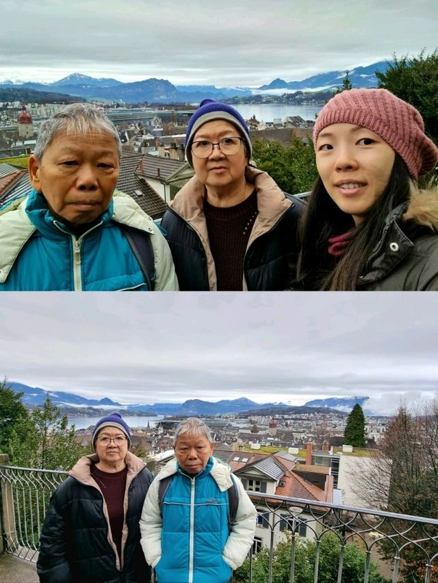 🇨🇭 Best viewpoint in Lucerne 