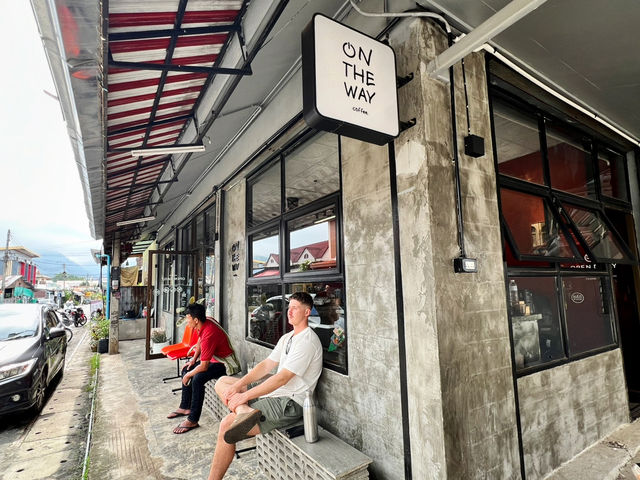 On the way coffee pai