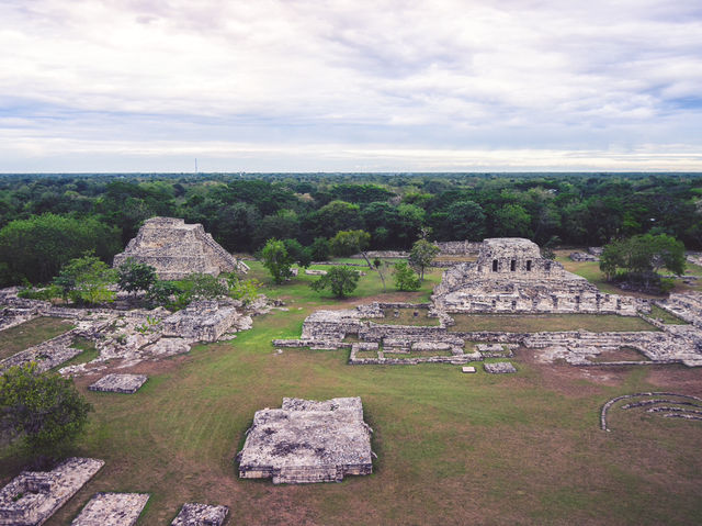 Mayan ruins where I was absolutely alone!