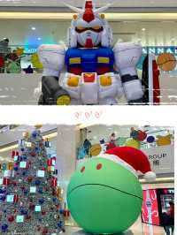 屯門巿廣場高達聖誕展覧-與機動戰士高達一同慶祝聖誕佳節