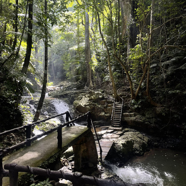 Huai To waterfall in Krabi 