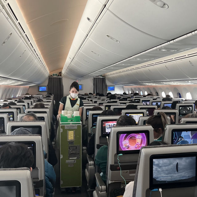 First experience Flying EVA AIR ✈️