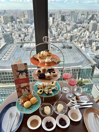 東京文華東方酒店的季節性下午茶
