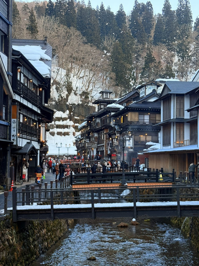 山形｜來場大正浪漫般的相遇 銀山溫泉