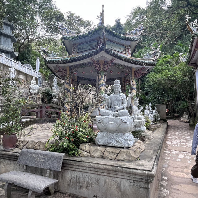 Explore the famous mable mountain in Danang 