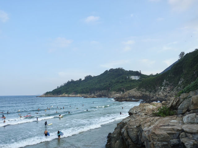 Escape to Shek O Beach: A Tranquil Retreat by the South China Sea