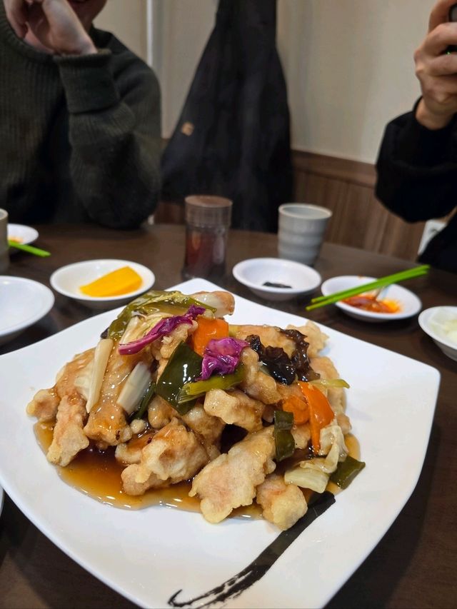 국내여행 충주 탕수육맛집 평화루